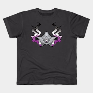 Asexual Gas Mask Kids T-Shirt